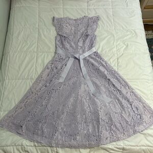 lilac summer dress
